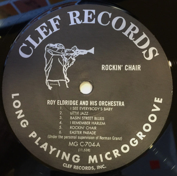 Roy Eldridge And His Orchestra : Rockin' Chair (LP, Album, Mono, RE, RM, 180)