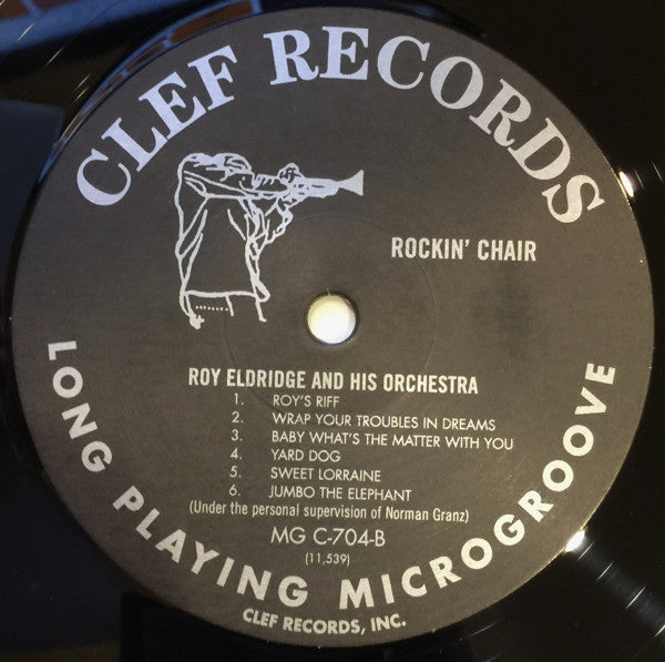 Roy Eldridge And His Orchestra : Rockin' Chair (LP, Album, Mono, RE, RM, 180)