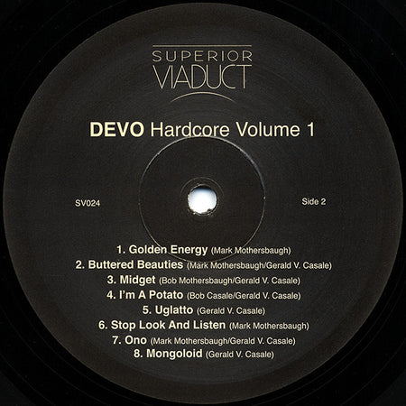 Devo : Hardcore Volume 1 (LP, Album, RE)