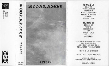 Moonknight : Toplov (Cass, Album, Ltd, RE, C40)