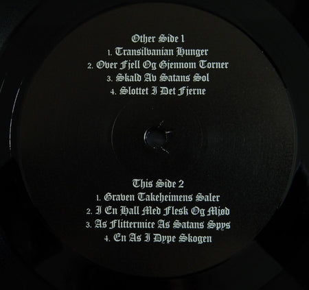 Darkthrone : Transilvanian Hunger (LP, Album, RE, RM)