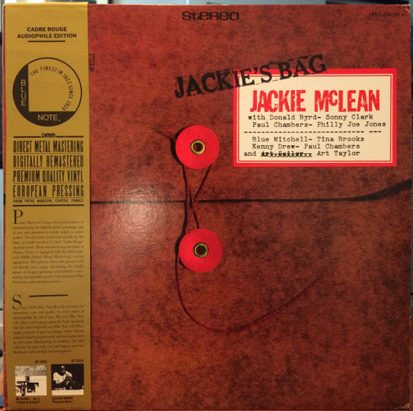 Jackie McLean : Jackie's Bag (LP, Album, RE, RM, DMM)