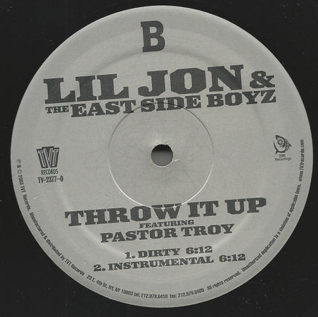 Lil' Jon & The East Side Boyz : Get Low (12")