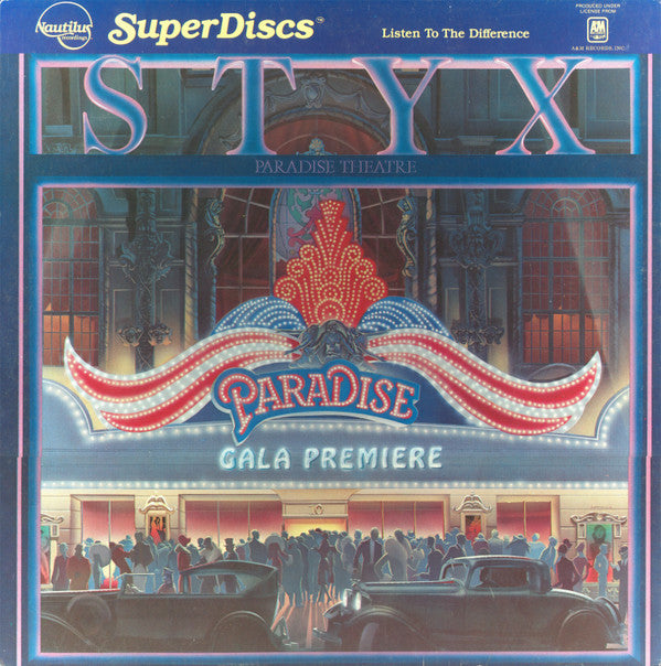 Styx : Paradise Theatre (LP, Album, Gat)