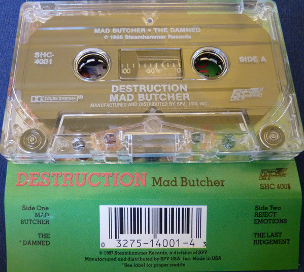 Destruction : Mad Butcher (Cass, EP)