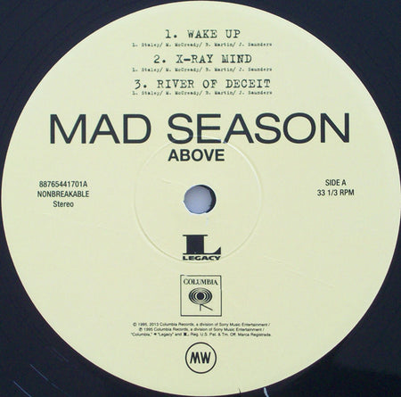Mad Season : Above (2xLP, Album, RE, RM)