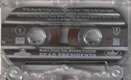 Various : Music From The Motion Picture Dead Presidents (Cass, Comp)