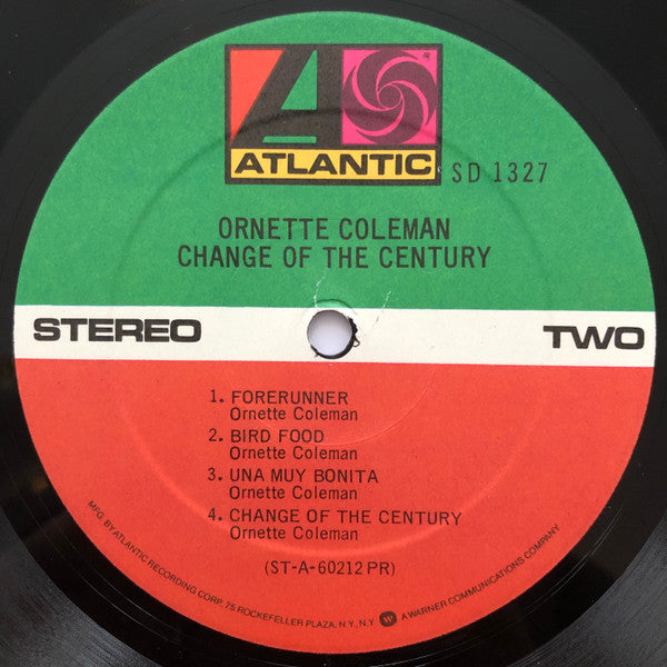 Ornette Coleman : Change Of The Century (LP, Album, RE, PR )
