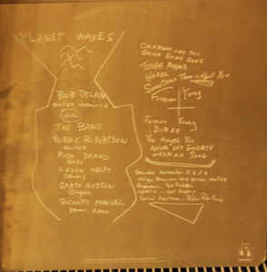 Bob Dylan : Planet Waves (LP, Album, Ter)
