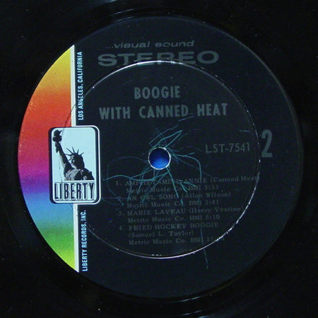 Canned Heat : Boogie With Canned Heat (LP, Album, Ind)