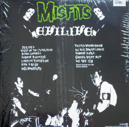 Misfits : Evilive (LP, Album, RP, 180)