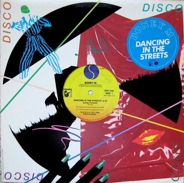 Boney M. : Dancing In The Streets (12", Single)
