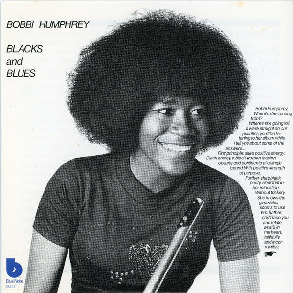 Bobbi Humphrey : Blacks And Blues (CD, Album, RE)