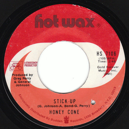 Honey Cone : Stick - Up / V.I.P.  (7", Styrene, Ter)
