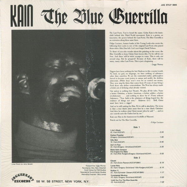 Kain* : The Blue Guerrilla (LP, Album, RP)
