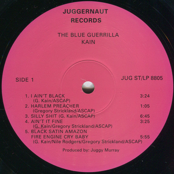 Kain* : The Blue Guerrilla (LP, Album, RP)