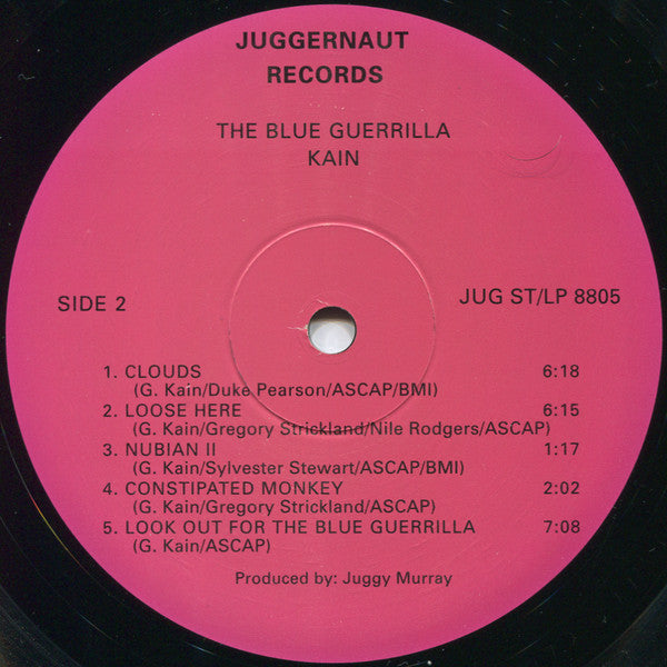 Kain* : The Blue Guerrilla (LP, Album, RP)