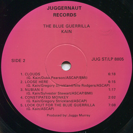 Kain* : The Blue Guerrilla (LP, Album, RP)