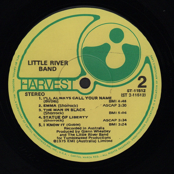 Little River Band : Little River Band (LP, Album, Win)