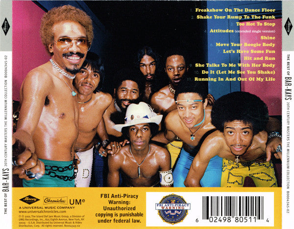 Bar-Kays : The Best Of Bar-Kays (CD, Comp, RM)