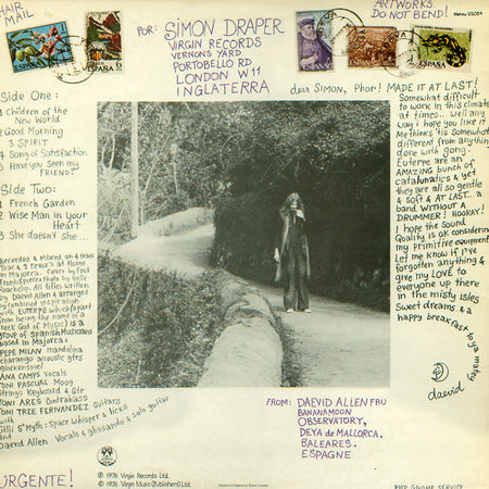 Daevid Allen & Euterpe (2) : Good Morning (LP, Album)