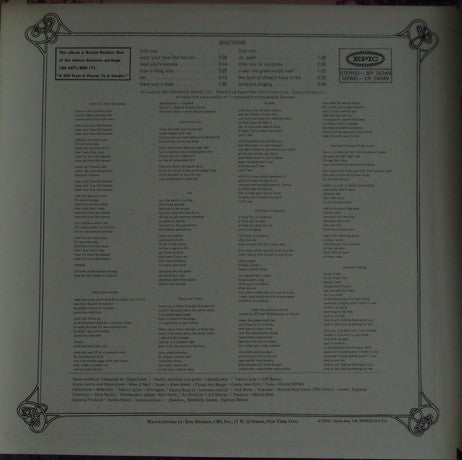 Donovan : Wear Your Love Like Heaven (LP, Album, Pit)