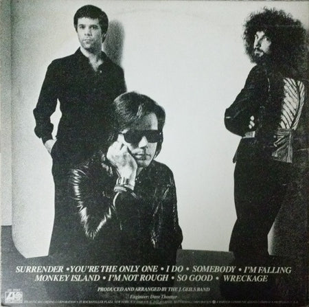 The J. Geils Band : Monkey Island (LP, Album, PR )