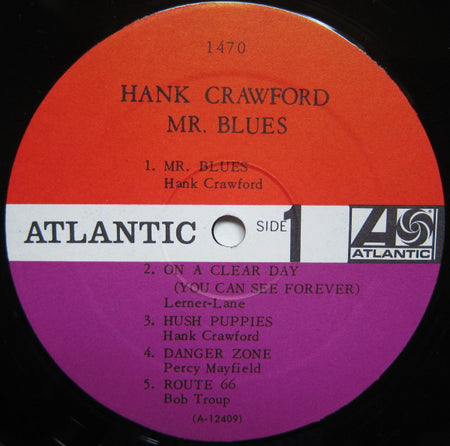 Hank Crawford : Mr. Blues (LP, Mono, Gat)