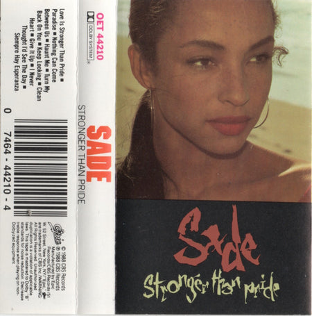 Sade : Stronger Than Pride (Cass, Album)