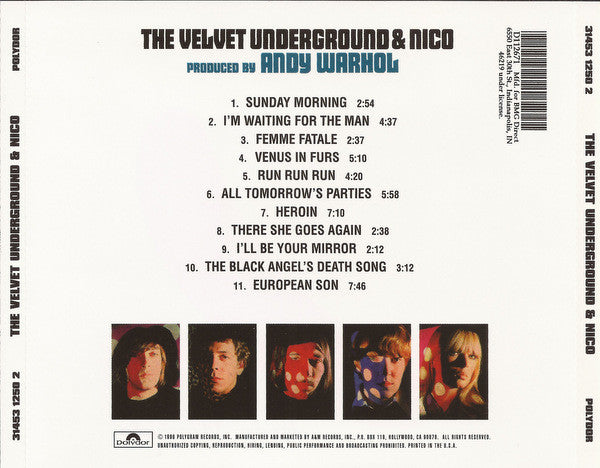The Velvet Underground & Nico (3) : The Velvet Underground & Nico (CD, Album, Club, RE, RM)