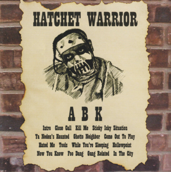 Anybody Killa : Hatchet Warrior (CD, Album)