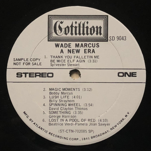 Wade Marcus : A New Era (LP, Album, Promo)