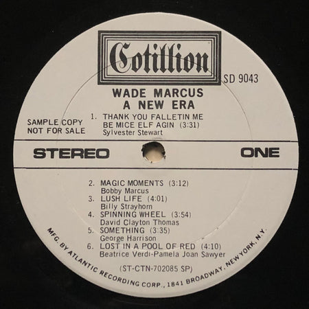 Wade Marcus : A New Era (LP, Album, Promo)