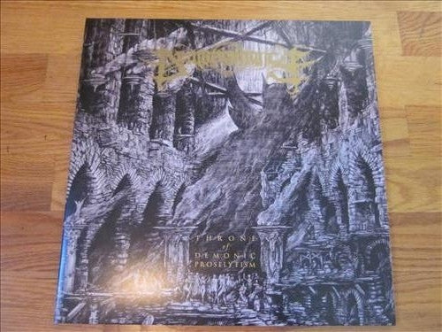 Demonomancy (2) : Throne Of Demonic Proselytism  (LP, Album, Ltd, Red)
