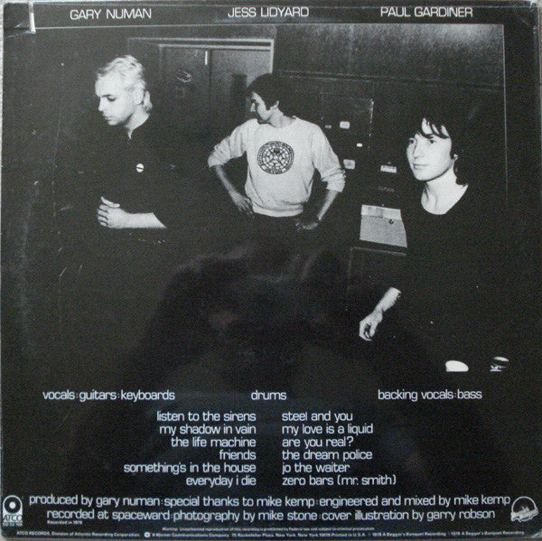 Tubeway Army Featuring Gary Numan : First Album (LP, Album, Spe)