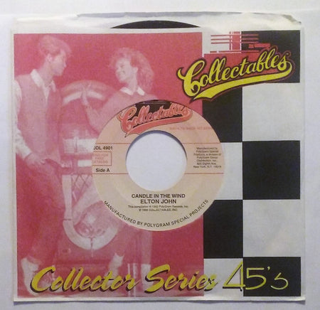 Elton John : Candle In The Wind / Levon (7", Single, RE)
