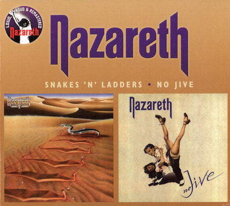 Nazareth (2) : Snakes 'N' Ladders / No Jive (2xCD, Album, Comp, RE, RM)