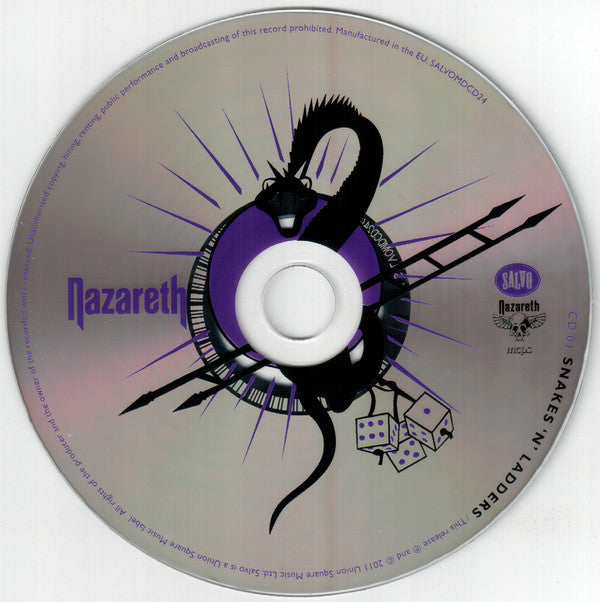 Nazareth (2) : Snakes 'N' Ladders / No Jive (2xCD, Album, Comp, RE, RM)