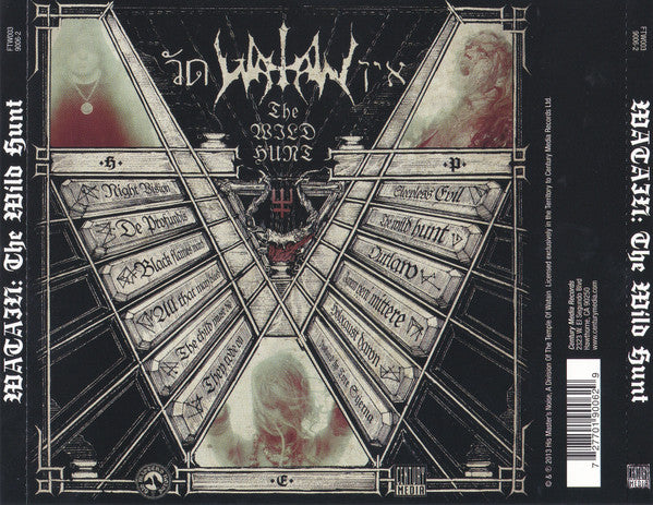 Watain : The Wild Hunt (CD, Album)