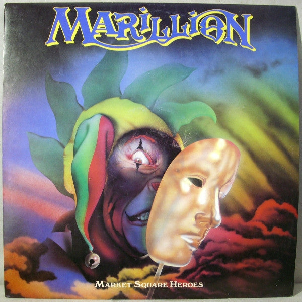 Marillion : Market Square Heroes (12", Single, Bla)