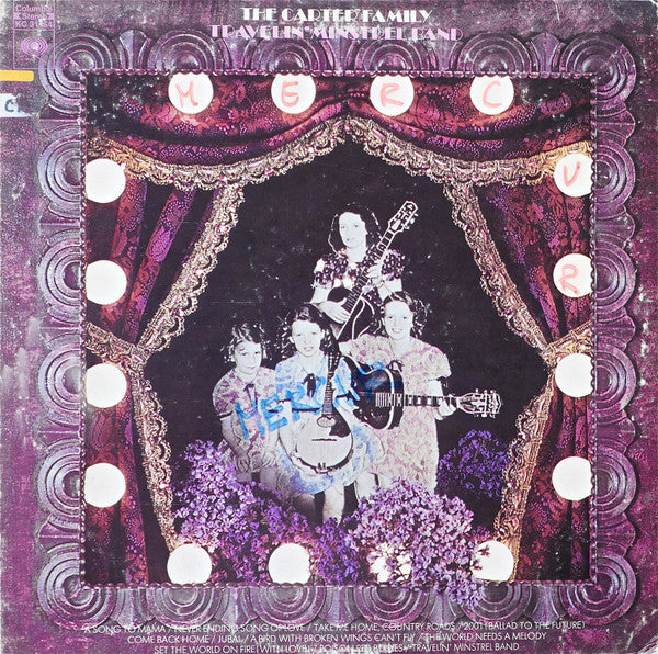 The Carter Family : Travelin' Minstrel Band (LP, Album)