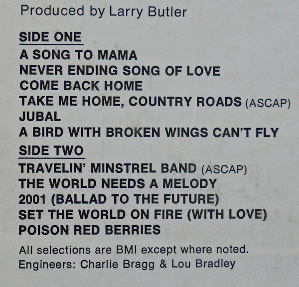 The Carter Family : Travelin' Minstrel Band (LP, Album)