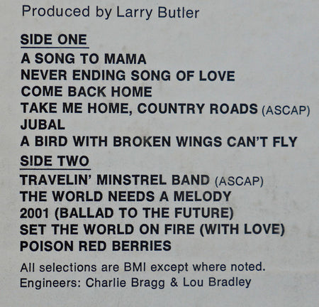 The Carter Family : Travelin' Minstrel Band (LP, Album)