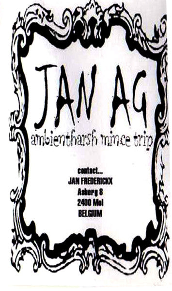 Takashi Ohkawa / Jan Ag : Demolish Experimental Harsh Adrenalin / Analogue Stereosounds Of Lo's And Hi's Altered With White Noise Know As Silence (Cass)