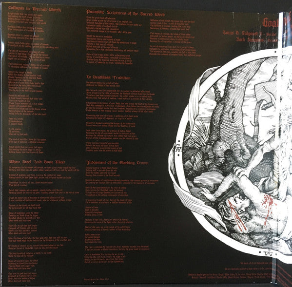 Goatwhore : Blood For The Master (LP, Album, Ltd, Red)