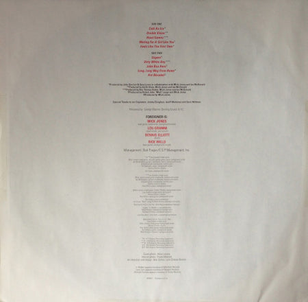 Foreigner : Records (LP, Comp, Club, RP, Gat)