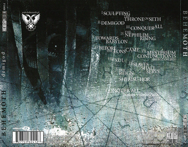 Behemoth (3) : Demigod (CD, Album, Enh)