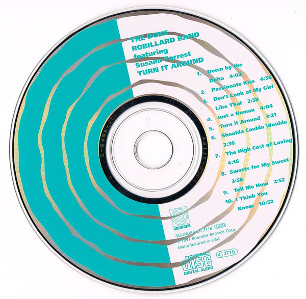 The Duke Robillard Band Featuring Susann Forrest : Turn It Around (CD, Album)