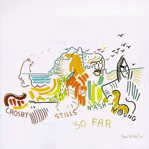 Crosby, Stills, Nash & Young : So Far (LP, Comp, RE)