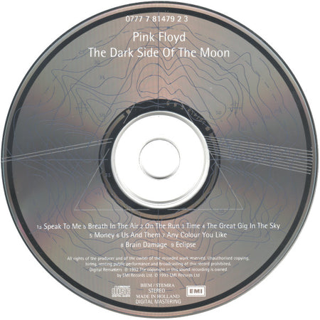 Pink Floyd : The Dark Side Of The Moon (Twentieth Anniversary Edition) (CD, Album, Ltd, RE, RM + Box)